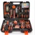 Import 155 pcs outillage automobile car repair tool kit socket ratchet wrench tool set for vehicle from China