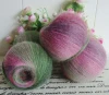 15%wool 15%mohair 70%acrylic blended yarn brushed yarn