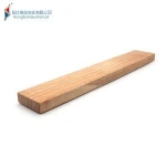 16 Inch Stainless Steel Back Support Rubber Wood Magnetic Knife Block