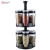Import 16 Pcs Glass Spice Jars/Bottles, Shaker Lids and Airtight Metal , 4oz Empty Round Spice Containers from China