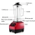 Import 1650W Red  Mechanical Multifunctional Mixer Juicers Commercial Blenders from China