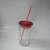 Import 16oz yorkshire Glass  Drinking Cups jars with Straw Lids  drinkware from China