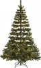 180CM 556T Prelit Artificial Sparse PVC material Christmas tree with 200L warm White LEDs hinged structure Europe USA UK Adapter