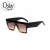 Import 18517 Oversized Square Sun Glasses 2019 Fashion UV400 Transparent Sunglasses Pink from China