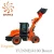 Import 2.0 ton  farm garden small mini 4 wheel drive loader front end loader from China
