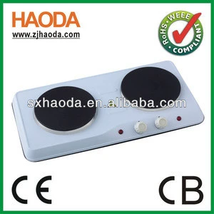 2000W double electric cooking hot plate