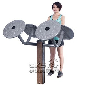 2014 Wood outdoor Fitness Equipment for kids and adults