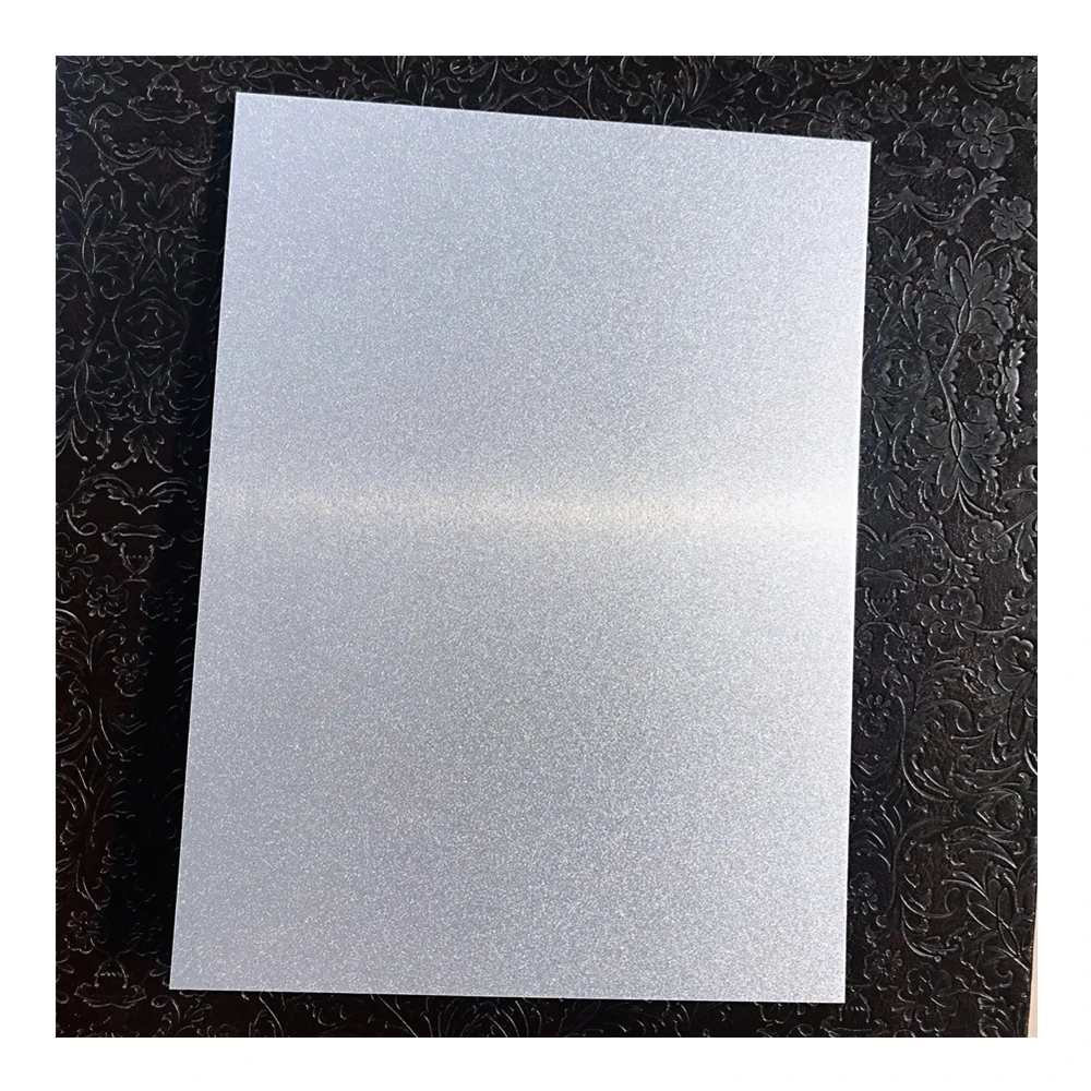 2020 Beijing Dalijia High Quality Dye Sublimation Aluminum Sheets Gloss White Gold Silver Custom Sizes A3 A4 8&quot;x12&quot; 9&quot;x12&quot;