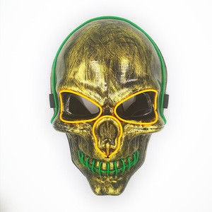 2020 COOL flashing halloween wholesale el party mask