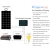 Import 2020 factory price SunPower Flexible Solar Panel for rooftop, RV, boat, sailboat, cabin from China
