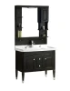 2020 Hangzhou factory supplying smart black bathroom mirror cabinet bathroom furniture for wholesale
