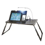2020 innovative portable folding plastic bed laptop table