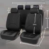 2020 Luxury PU Car Seat Covers for All Season Bussiness Style