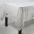 Import 2020 new design cotton linen white tablecloth for you from China