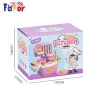 2020 New Kids Kitchen Play Table 26 Pcs Accessories Plastic Kitchen Set Education Toys For Kids The Faucet Can Be Out Of Water