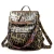 Import 2020  Wholesale Flowers and Leopard Print school Backpack Women Large Capacity Book Bag Convertible Backpack with Shoulder Strap from China