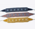 2021 Fashionable Custom Embroidered Headband Knitted Hair Accessories For Women Girls