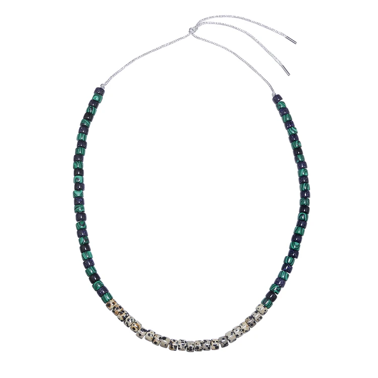 2021 Handmade Beads Jewelry Adjustable Luxury Beaded Colorful Natural Stone Bracelet