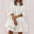 Import 2021 Hot Selling Solid Color Casual Shirt-dress Women High Quality Button Loose Midi Dress from China
