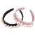 Import 2021 New Design Light HairBand Women Hair Accessories Big Pearl Head Band from China