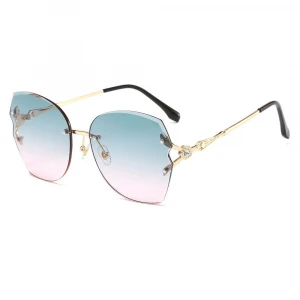 2021 New fashion glasses eye glass case color face shield sunglasses