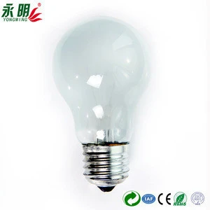 220V 25W E27 incandescent clear frosted bulb
