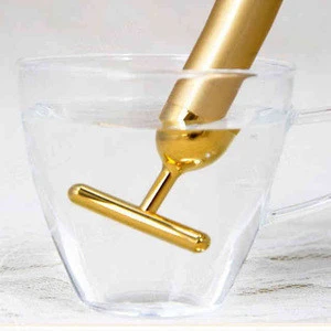 24K gold beauty bar with a powerful tool for 3D face-lift is electric facial