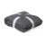 25 Years Experience Durable Patchwork Grey Polyester Adult Plain King Size Quilted Bedspread For Hotel