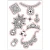 Import 25125 Themes Pretty Patterns Craft Clear stamp for scrapbooking DIY craft decoration from China