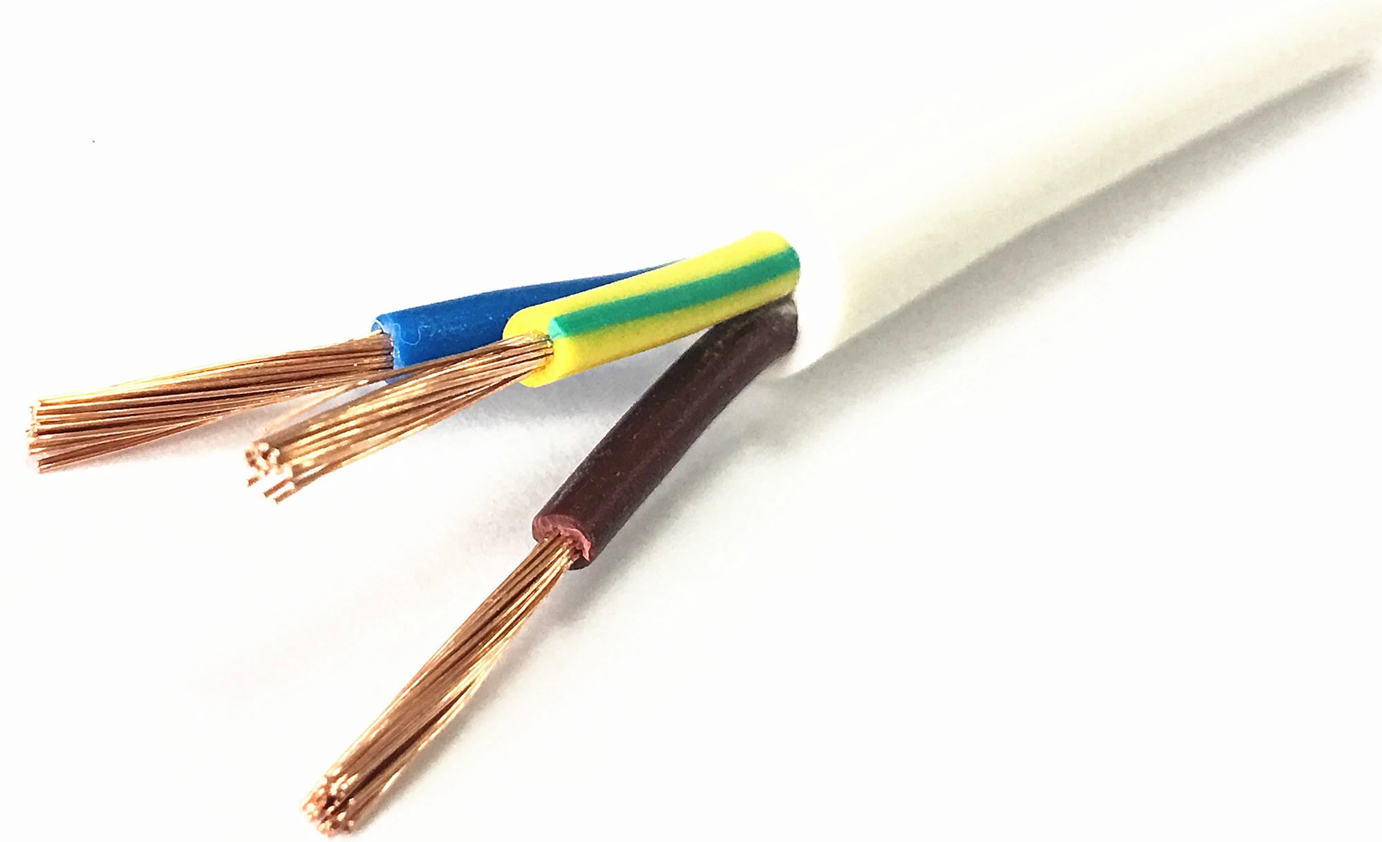 2.5mm Electric 3core wire and cable 10mm, Sheathed Flexible Cable/zambia wire and cable/Shanhai Huzhou manufacturer/copper wire
