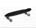 28" Pro Canadian Maple and Bamboo Surfskate Board Mini Cruiser Skateboard with carver trucks foam griptape AQ2105