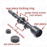 3-7X28 Tactical Rifle Scope With Free Mounts & Lens Caps