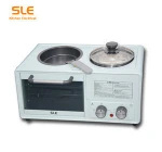 3 in 1 breakfast maker sandwich oven bread maker Electric oven 9L air fryer oven