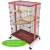 Import 3 layer foldable large pet cat cages big wired wooden folding indoor boarding display carriers &amp; houses hammock metal cage from China