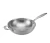 Import 30cm non-smoking non-stick stainless steel chinese wok with composite-type tempered glass lid from China