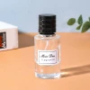 30ml Round cylinder refillable screw neck glass spray perfume bottle perfume
