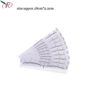 30Pcs Disposable Ruler For Eyebrow Permanent Makeup Tattoo Measurement Mark Tattoo Accessories Wholesale
