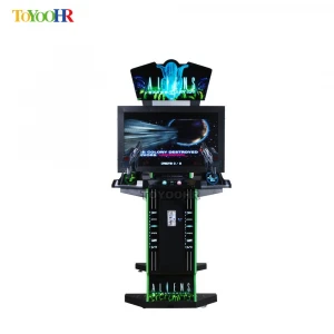 32 inch LED Indoor Sports Coin Operated Games children Alien Gun Strike arcade shooting game machine