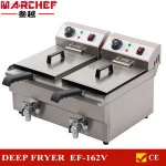 32 L Commercial Electric double tank deep fryer