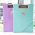 Import 32x22cm clipboards paper writing drawing desk file folder pad mat board notebook clipboard a4 school office supplies tools from China