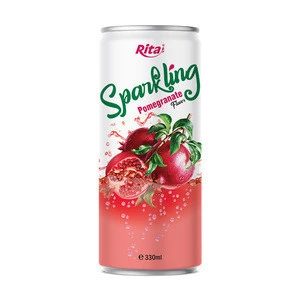 330ml Canned Pomegranate Sparkling Water