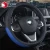 350mm PU Leather Universal Car Steering Wheel Cover Control