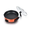 36 cm household round heat control non stick electric pizza pan