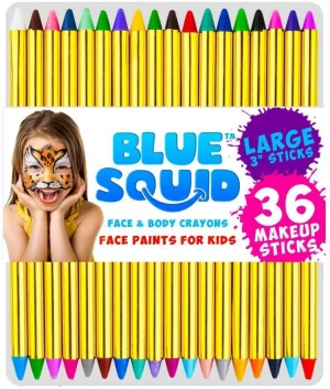 36 Face Body Paint Colour Sticks Crayons Face Painting Kit Kids Party Makeup