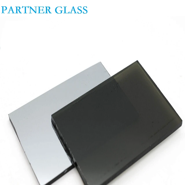 3.6 MM 4 MM 5 MM Blue Bronze Brown  Green Grey  Window Curtain Wall Coated Tinted Building Reflective Glass