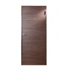 36 x 84 Inch Wooddoor Walnut Flat Melamine Flush Horizontal Wood Grain Interior Door