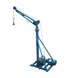 360 Degrees Reotation Outdoor Mini Lifting Crane