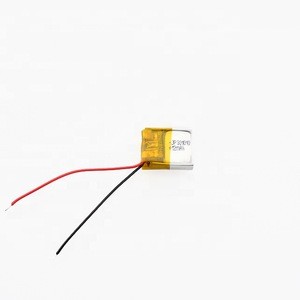 3.7V  mini battery 301010 12mAh rechargeable small polymer battery with pcb for micro device