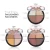 Import 4 Color Cream Powder cosmetic Multi Use Makeup Pigment eyeshadow from China