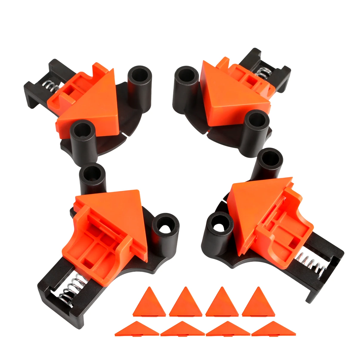 4 Pcs/set Carpenter Right Angle Clamp 60/90/120 Degrees Positioning Squares Corner Clamp for Welding Photo Framing Woodworking